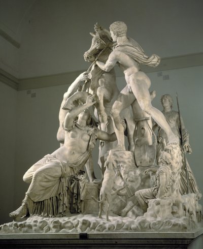 El Toro Farnesio, copia romana de un original griego de Apolonio de Tralles de Roman